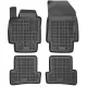 Renault Clio 2005-2012 Rezaw-Plast méretpontos gumiszőnyeg szett