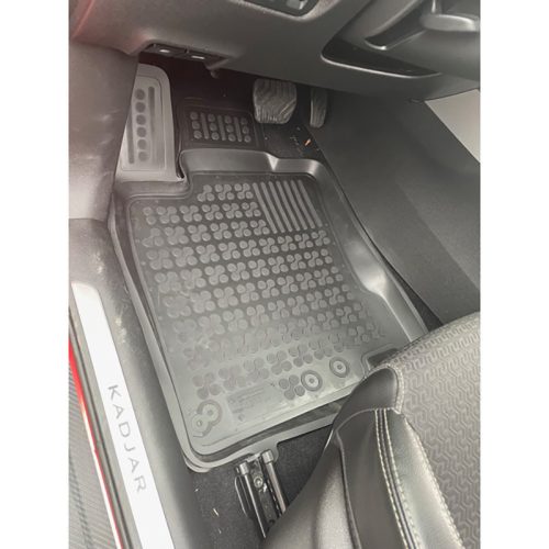 Renault Kadjar 2015-2022 Rezaw-Plast méretpontos gumiszőnyeg szett