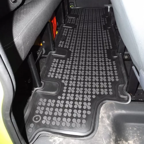 Renault Trafic 2014- (3. sor) Rezaw-Plast méretpontos gumiszőnyeg
