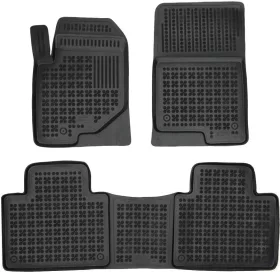   SsangYong Musso 2018- Rezaw-Plast méretpontos gumiszőnyeg szett