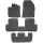 Dacia Lodgy 2012-2022 (7 személyes) Rezaw-Plast méretpontos gumiszőnyeg szett