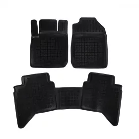   Isuzu D-max 2020- (4 ajtós, double cab) Rezaw-Plast méretpontos gumiszőnyeg szett