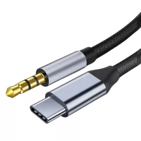   TYPE-C/AUX kábel 3,5 mm – 1 méter hosszú sztereó hangátvitelhez