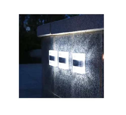 EXOD LK-6LED - Napelemes fali szolár lámpa