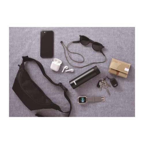 Thermos zsebbögre - fekete - 150ml