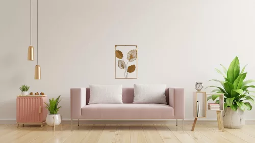Exod ML12 - Fali fém dekor, bükkfa levelek 60x40 cm