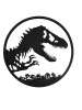 Exod MRWA-47 Fali fém dekor, dinoszaurusz