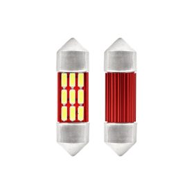   SMD-XM0029-1 (01289) 36MM-9SMD Szofita Led Canbus hűtőbordás 12V - polaritás nélkül