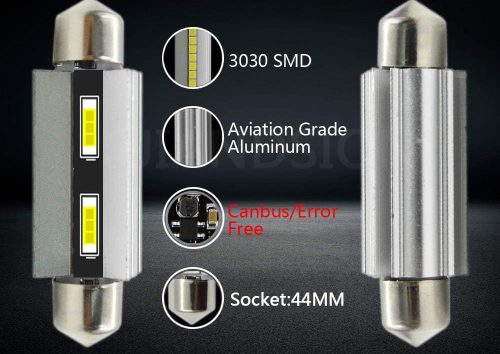 SMD-XM0019-3 41MM-2SMD Szofita Led Canbus 12V 2xCREE