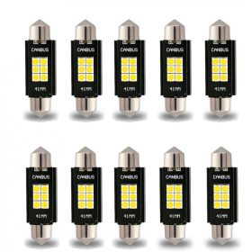   10db-os 39MM-3030-6SMD Szofita - CANBUS - 12-24V Hűtőbordákkal