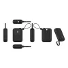 Swissten 10000mAh powerbank (beépített kábelek)