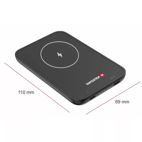 Swissten 5000mAh powerbank (MagSafe)