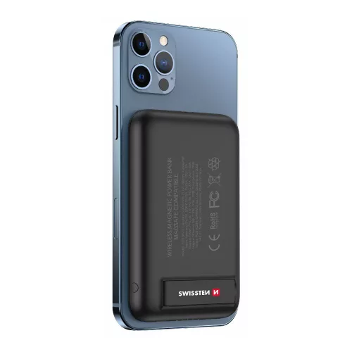 Swissten 5000mAh powerbank (MagSafe)