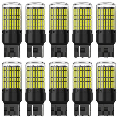 22018 7443-144SMD T20 W21/5W - fehér - 12-48V CANBUS 10db-os