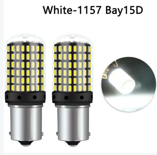 1157-144SMD 10db-os 21/5W - fehér - 12-80V CANBUS
