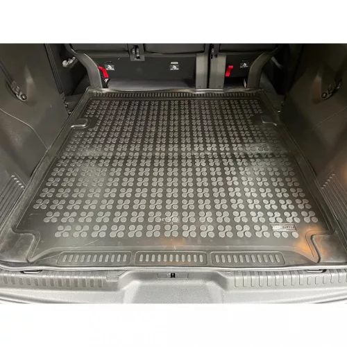 Peugeot Rifter 2018- (L2, 5 személyes, 3. üléssor lehajtva) Rezaw-Plast méretpontos csomagtértálca