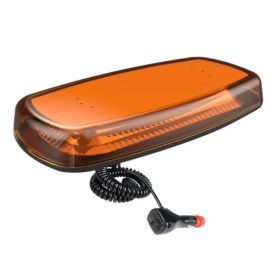   LED Sárga tetővillogó/mini fényhíd mágneses - 10 Funkciós - 12/24V LTF-60S Amber E9