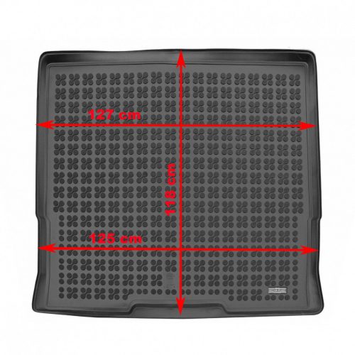 Nissan NV300 2016- (L2, hosszú változat, 8/9 személyes) Rezaw-Plast méretpontos csomagtértálca