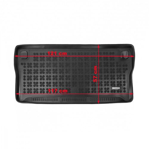 Opel Zafira Life 2019- (3. sor, 57cm) Rezaw-Plast méretpontos csomagtértálca