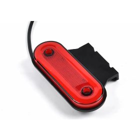 20LED-es szélességjelző - piros - E-jeles - 12-24V