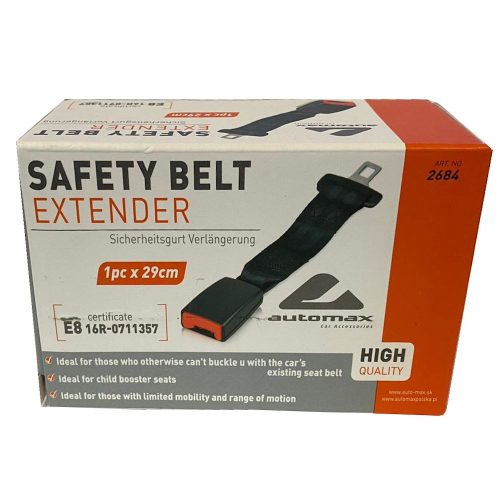 Biztonsági öv hosszabbító (29 cm)
