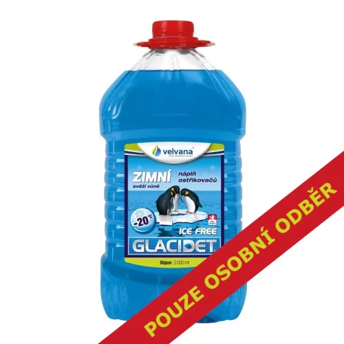 Zimní směs do ostřikovačů VELVANA Glacidet -20°C (3 litry)