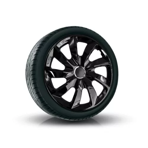 Górecki Stig Black 15" (fényes) dísztárcsa szett - 4db