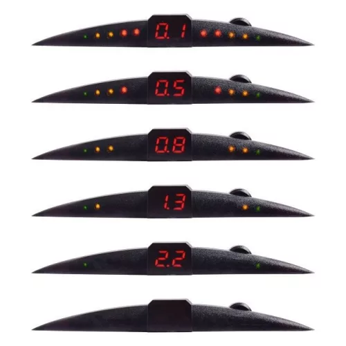 Parkolószenzorok LED kijelzővel