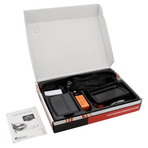 Parkolószenzorok kamerával és LCD kijelzővel