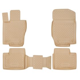   Mercedes GL-Classe 2006-2012 (X164, bézs) Novline méretpontos gumiszőnyeg szett