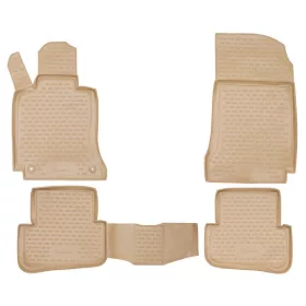   Mercedes C-Classe 2007-2014 (W204, bézs) Novline méretpontos gumiszőnyeg szett