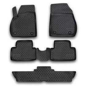   Opel Zafira C 2012-2019 (7 személyes) Novline méretpontos gumiszőnyeg szett