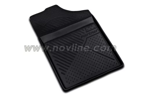 Peugeot Partner 1996-2008 (5 személyes) Novline méretpontos gumiszőnyeg szett