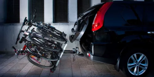 Kerékpárszállító - Buzz Eazzy 4 kerékpártartó vonóhorogra - 4db kerékpár