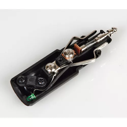 Szivargyújtó csatlakozó biztosítékkal és LED feszültségjelzővel (12V / 24V)