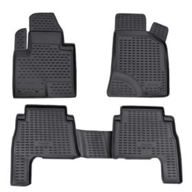   Hyundai Santa Fe 2010-2012 Novline méretpontos gumiszőnyeg szett