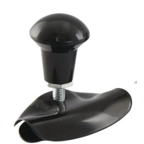 Kormánytekerő gomb - fekete