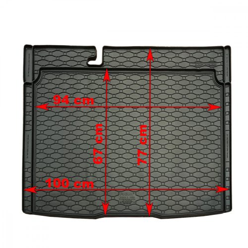 Dacia Sandero 2021- Rigum méretpontos csomagtértálca