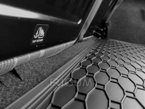 Fiat 500 2007- Rigum méretpontos csomagtértálca