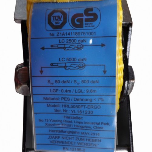 Petex racsnis heveder - 5T/10m