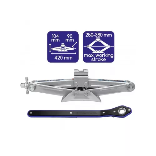Ollós emelő ALCA 1500kg racsnival