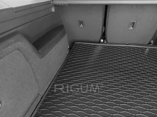 VW Sharan 2010-2022 (3. sor lehajtva) Rigum méretpontos csomagtértálca