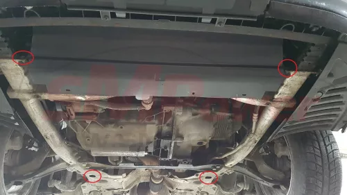 Peugeot 407, 2004-2011 Motorvédő lemez - SMP18.129