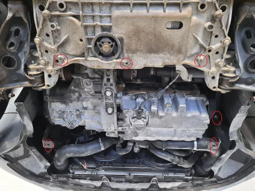Seat Altea, 2010-2015 Motorvédő lemez - SMP30.140