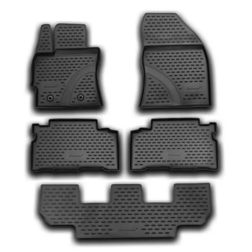 Toyota Verso 2013- (7 személyes) Novline méretpontos gumiszőnyeg szett