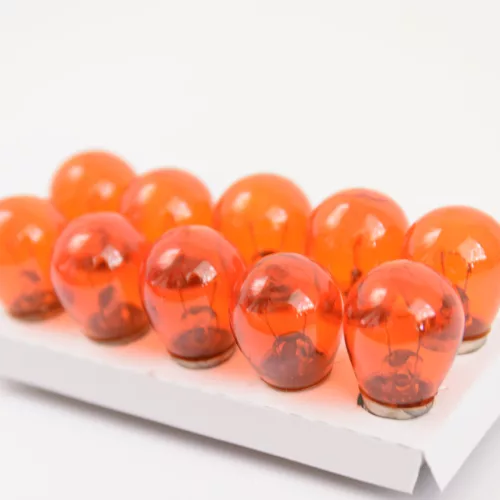 Izzó, BAU15S, S25, 12V, 21W, sárga (JAC78541) (KC)