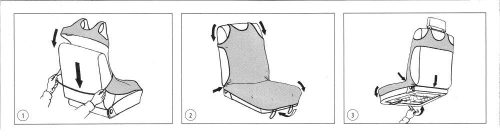 Kegel-Blazusiak trikó üléshuzat - sötétszürke