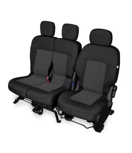 Citroen Berlingo 2008-2018 (első, 3 személyes) Kegel-Blazusiak méretpontos üléshuzat - egyedi üléshuzat