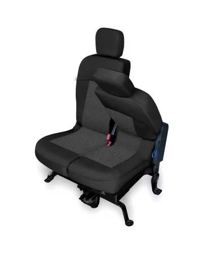 Citroen Berlingo 2008-2018 (első, 3 személyes) Kegel-Blazusiak méretpontos üléshuzat - egyedi üléshuzat