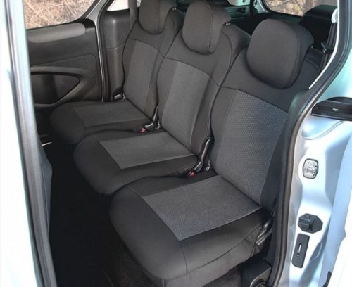 Citroen Berlingo 2008-2018 (5 személyes, hátsó 1+1+1) Kegel-Blazusiak méretpontos üléshuzat - egyedi üléshuzat